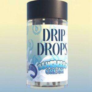 Premium Drip Drops Blueberry Cream pre roll made for smooth and even burning