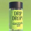 Drip Drops Skywalker OG pre-roll joint, premium indica-dominant hybrid cannabis with earthy pine aroma, 20-30% THC